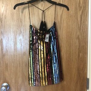 Fun night out tank ✨